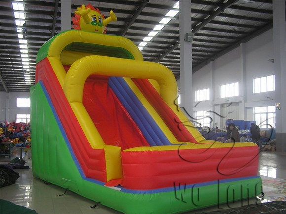 hot selling high quality cheap inflatable slide