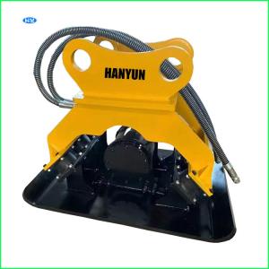 Quality 4-10 Ton Excavator Plate Compactor Q345 Steel Tamping Vibrating Plate Compactor wholesale
