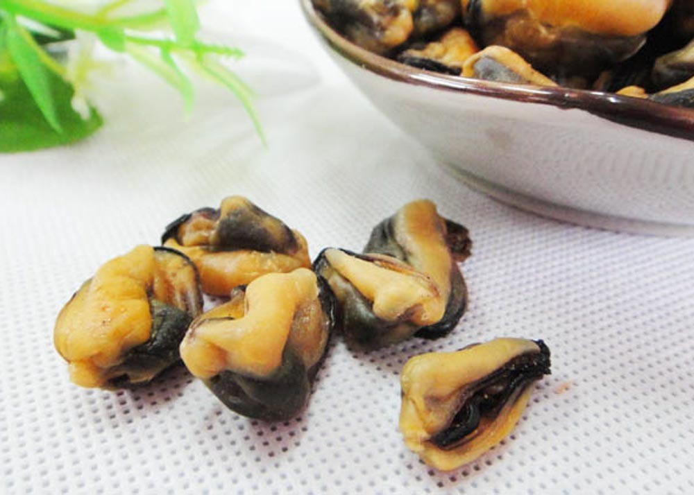 100/Kg Dried Seafood , Dried Mussel Snacks Natural Color 7-005