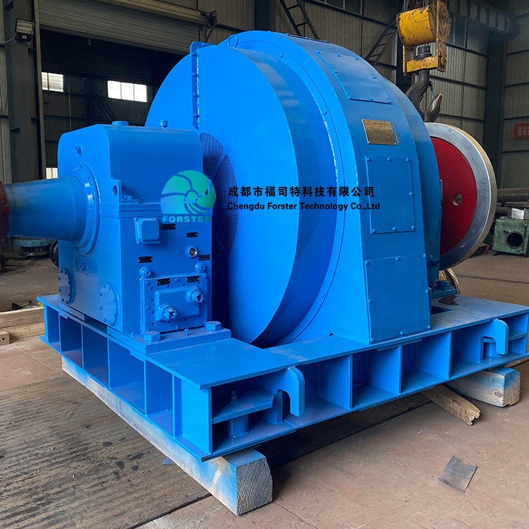 200m Water Head 1200KW Pelton Turbine Generator