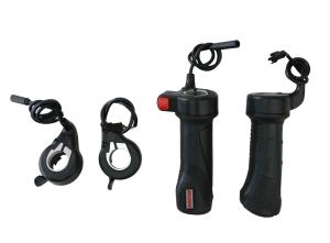 Quality CE Electric Bike Thumb Throttle / Electric Bike Twist Throttle With Cables wholesale