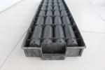 High Intensity Black Plastic Core Tray For Drilling Explore 55mm Rock Core