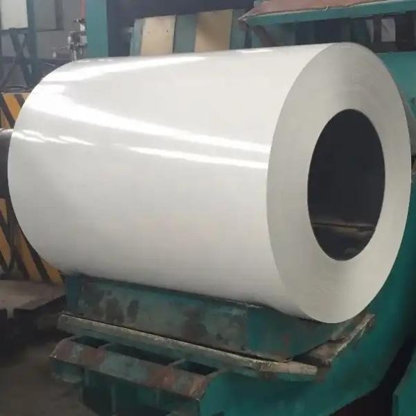Cheap 3-8MT White PPGI Coil Thickness 0.15-1.2mm PPGI Prepainted Steel Coil for sale