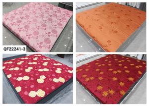 Quality Woven 100 Polyester Mattress Quilting Fabric Warp Knitted Gold Plated Printed Pattern wholesale