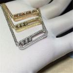 diamonds necklace 18kt gold with yellow gold or white gold or pink gold