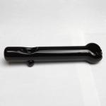 White / Green Glass Hand Pipes , Heady Spoon Pipes 4.3" For Dry Herbals