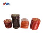Horizontal Polymeric Line Post Insulator 20KV Pin High Voltage Porcelain