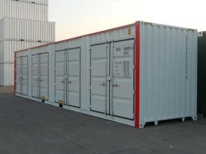 Quality Steel 40ft Hq Metal Cargo Containers Waterproof Convenient Loading Moving wholesale