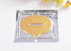 Quality Brighten Moisturising Lip Mask , 24k Gold Collagen Lip Mask Sheet Private Label wholesale