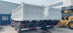 Good Condition Used 6*4 Sinotruck HOWO Mining Tipper Truck White Tire Design