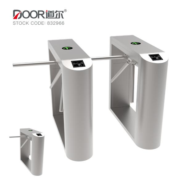 Access Control Semi Automatic Outdoor Tripod Turnstile With People Counting
