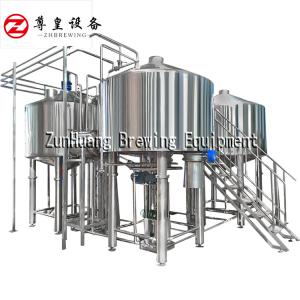 Quality Sus304 2500L Beer High Efficiency Brewing System Commercial Original Color wholesale