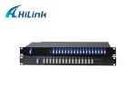 Dual Fiber LC/UPC Connector 18CH CWDM Mux+Demux Module in 1U 19" Rack Mount