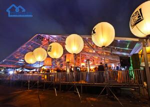 Quality Outdoor Events Party Marquee Tents Fire Retardant With PVC Walls OEM ODM Party Tent With Sides wholesale