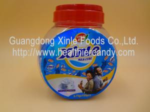 Quality Healthier Compressed Cube Shaped Candy With Milk / Chocolate / Coconut Flavor wholesale