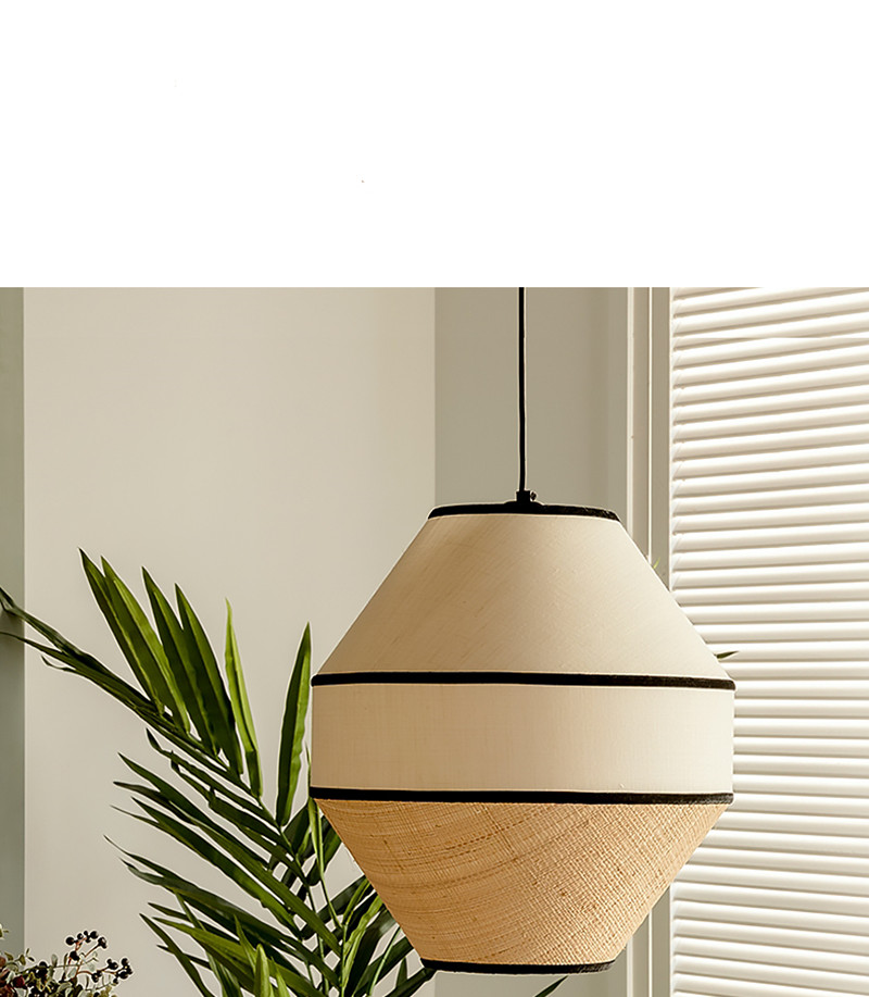 Bohemia Wabi Sabi Handmade New Design Rattan American farmhouse pendant light(WH-AP-575)