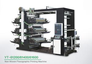 Quality Eco Friendly 6 Color Flexo Printing Machine , Industrial Fabric Six Color Printer wholesale
