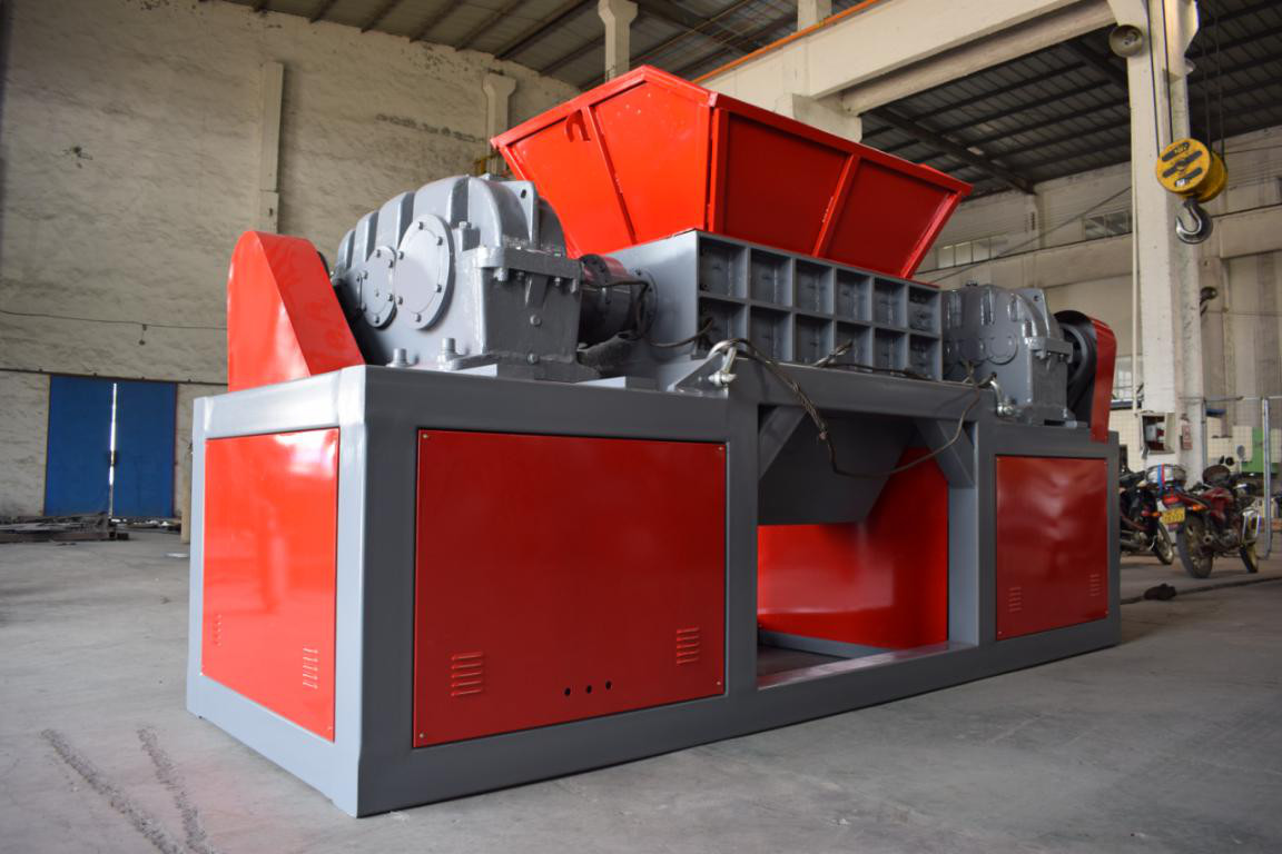 Copper Wire Shredder / Scrap Copper Wire Shredder SMALL METAL SHREDDER Double Shaft Shredder