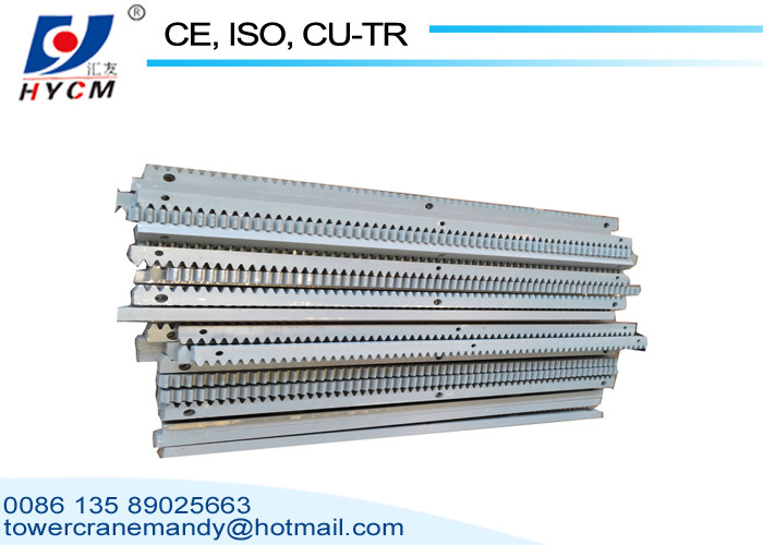 Metal Steel Mast Section Gear Rack 1508*80*40mm Construction Elevator Replacement Parts
