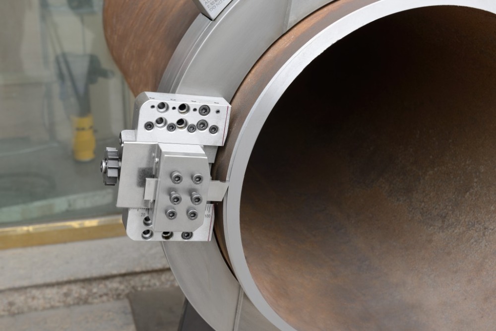 Muti Function Pipe Cold Cutting And Facing Machine Automatic Beveler for heavy wall pipes