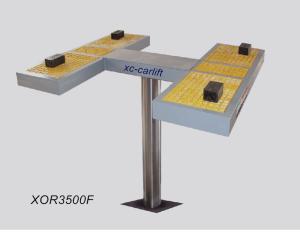 Quality Low Cost In Ground Hydraulic Car Lifts Long Platform One Column Underground Auto Lift 1850mm/3500kg wholesale