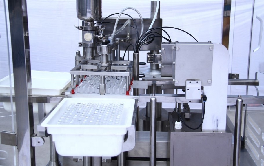 Full Automatic Vacuum Pre Filled Syringe Filling Machine Liquid Filling Machine