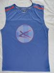Patterned OEM Accept Round Neck Mens Sleeveless Tank Top 140gsm