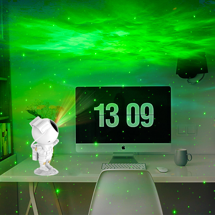 Multiscene Galaxy Light Projector , Birthday Party Astronaut Starry Sky Projector