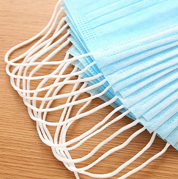 Ear Wearing 3 Ply Disposable Face Mask Eco Friendly Dust Prevention