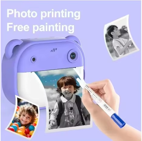 V600 Children Digital Camera Instant Print Photos For Kids Toys