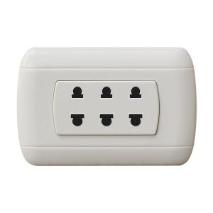 China Modular House Electrical Power Outlet PP Material Over Current Protection on sale