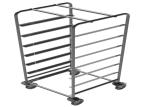 RK Bakeware China-15 Pan End Load Undercounter Prep Top Sheet / Bun Pan Rack -