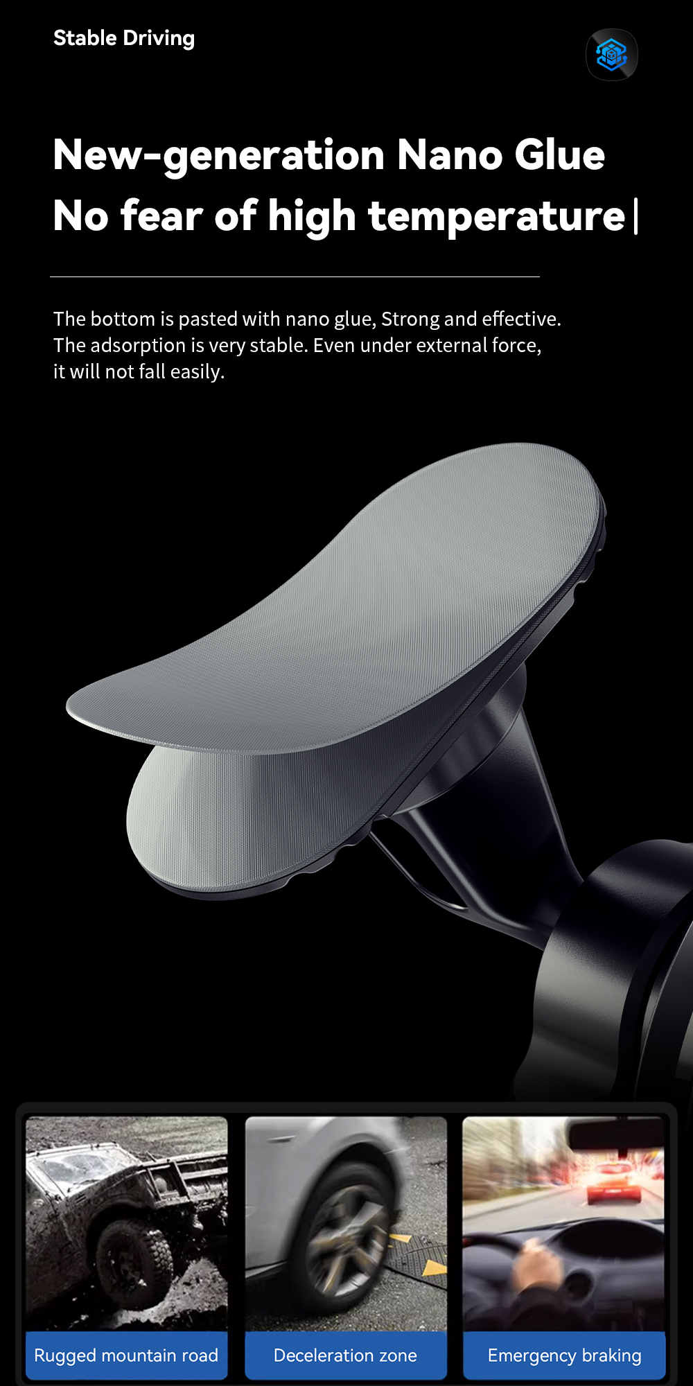 ESSAGER ES-ZJ24 Series Magnetic Car Phone Mount Holder