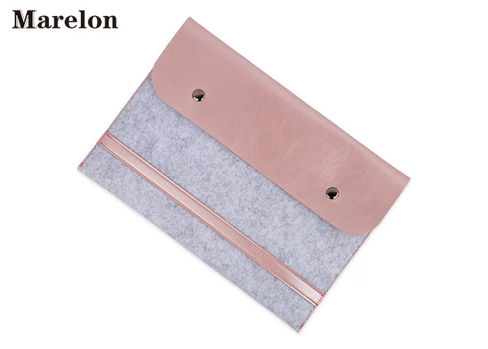 Elegant Smart Air Case Wool Felt Macbook Sleeve For Document File Laptop Travel