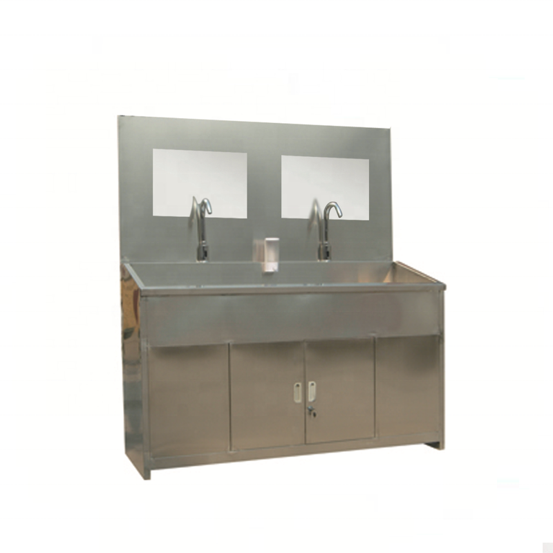 1.5mm Medical Stainless Steel Sink 500ml/H Medical Wash Hand Basin SUS304