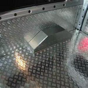 China Five Bar 5754 Aluminium Checker Plate Diamond Pattern Aluminum Sheet Anti - Skid on sale