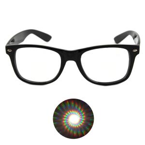 Quality Plastic Diffraction Glasses Spirla Diffraction Glasses Firework Glasses wholesale