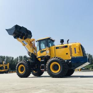 China Electric Power Wheels Front End Loader Small Farm Tractors With 3m3 Bucket on sale