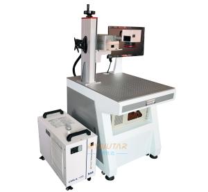 Quality Table Type UV Laser Marking Machine For Wood / Metal Industrial 3W wholesale