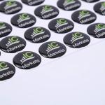 PET Adhesive Epoxy Label Manufacturer Die Cut Stickers Domed