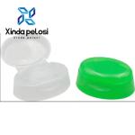 Plastic Square Body Lotion Flip Top Lid Baby Hair Shampoo Bottle Cap