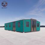 Expandable Container House Design 18mm Floor Bamboo Plywood Ground Frame for Two