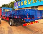 Right Hand Driving Dropside Truck , 8 - 10 Tons Light Cargo Truck RHD Steering