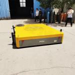 Manual Hydraulic Battery Transfer Cart , 5T Steel Plate Material Transfer