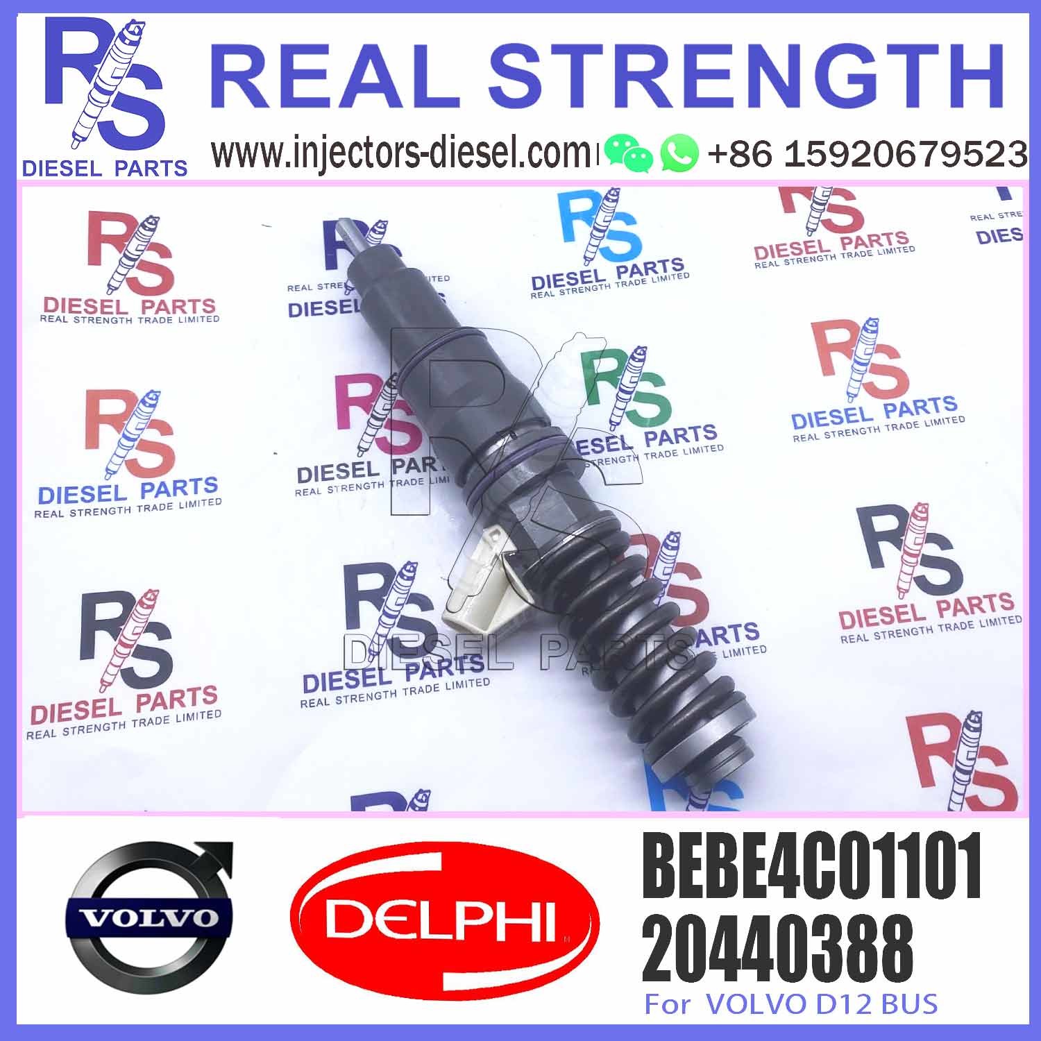 High Quality Diesel Fuel Injector 85000071 Common Rail Fuel Injection Nozzle BEBE4C01001 BEBE4C01101 For V-O-L-V D12 BUS