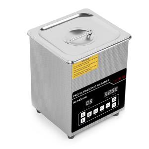 Quality 4 Transducer 2L Ultrasonic Cleaner With Drain Valve And 100W Heating Power wholesale