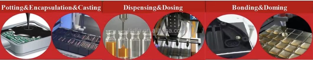 High Frequency Transformer Potting Machine Ab Part Dispenser Machine Automated Dispensing Equipment with safety Door Protection