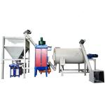 1 Ton -6 Ton Dry Mortar Mixer Sand Horizontal Ribbon Mixer Energy Saving