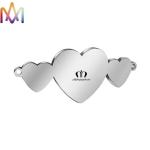 13x33MM Creative Brushed Finish SS304 Custom Engraving Charms