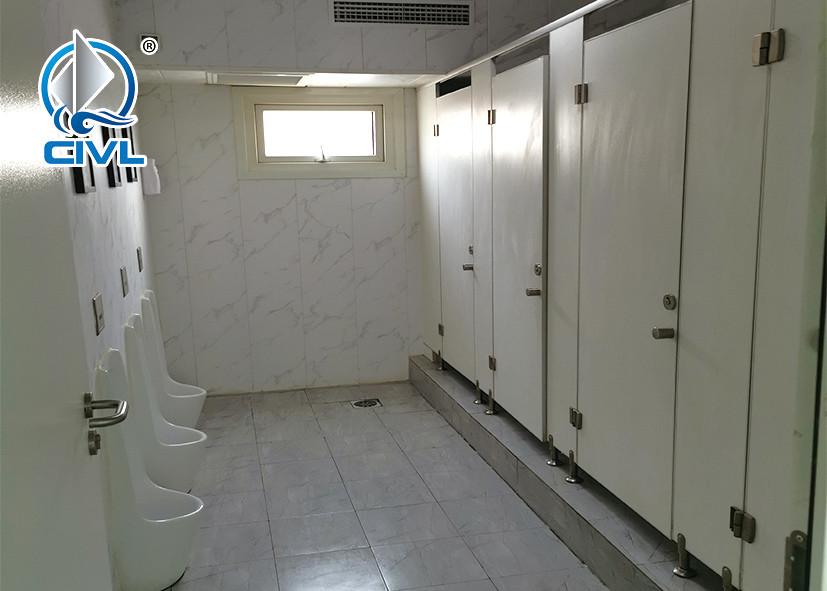 Dormitory Prefab Green House For Workers Clean Easy To Install Fast Standard Steel